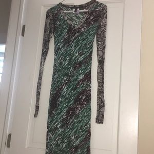 BCBGMaxAzria Multicolored Dress Size XS
